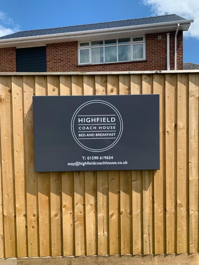 Hotel Highfield Coach House Lymington Exterior foto